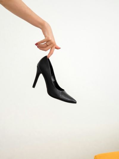 Escarpins vernis noirs