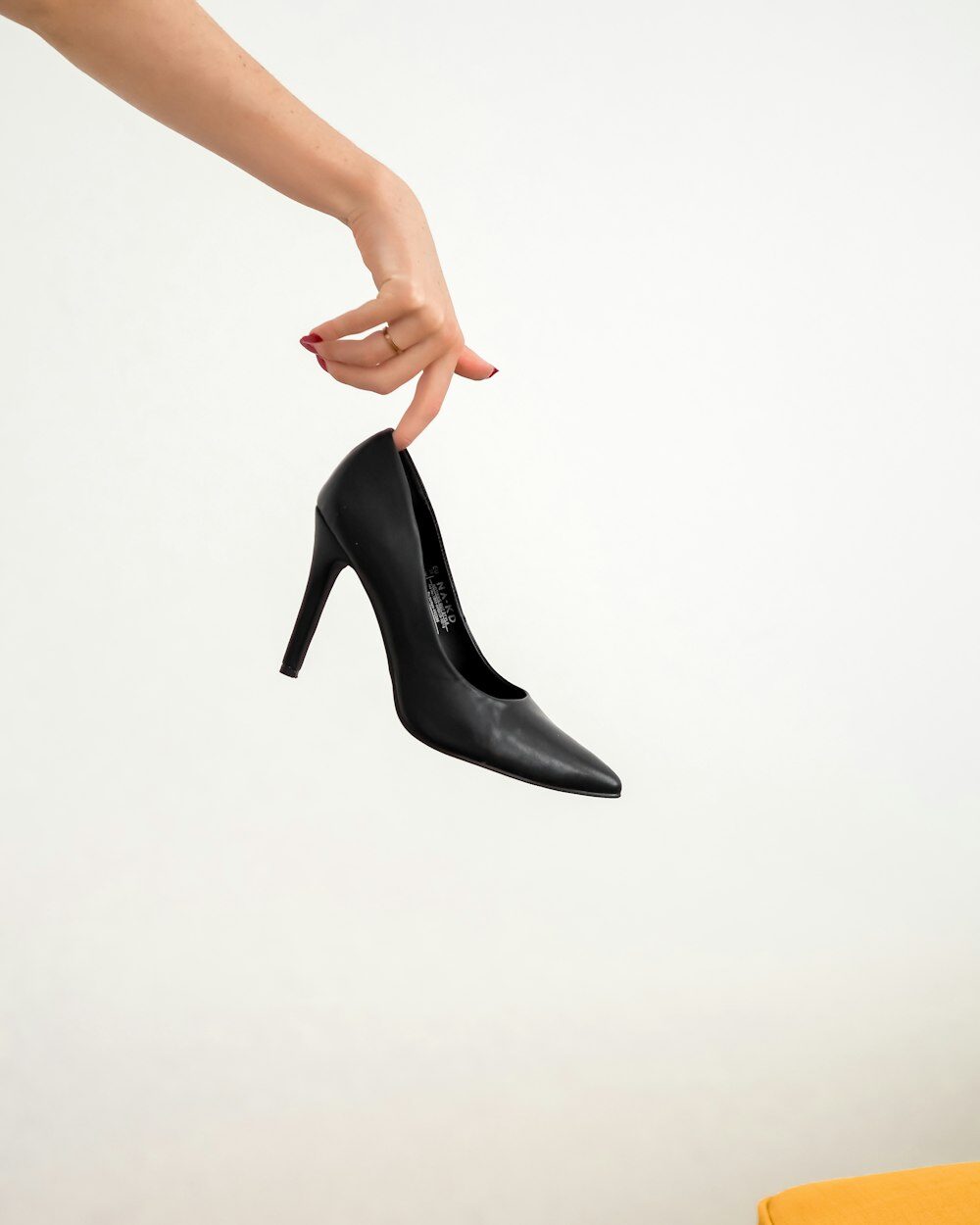 Escarpins vernis noirs