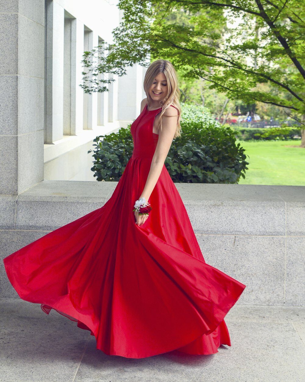Robe longue fluide